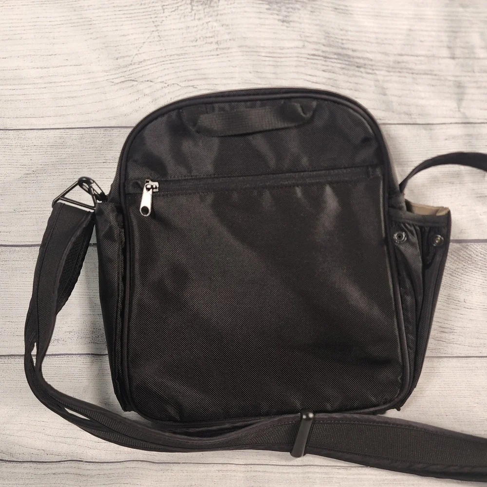 Pacsafe Metrosafe 200 Shoulder Bag Black Anti-Theft Crossbody PB001 eXomesh